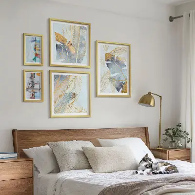 Galeria obrazów na ścianę nowoczesne motywy roślinne