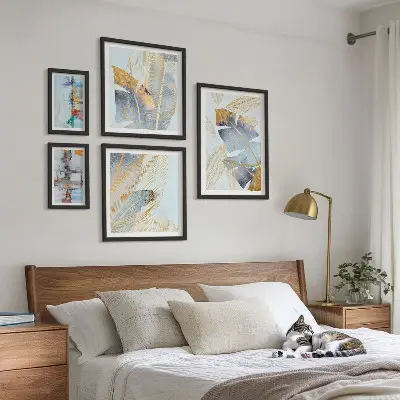 Galeria obrazów na ścianę nowoczesne motywy roślinne