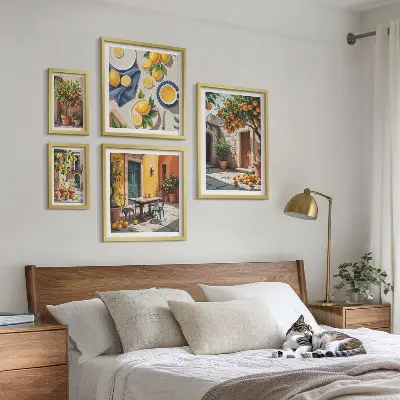 Owoce cytrusowe w ogrodach galeria obrazów na ścianę