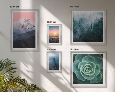 Galeria obrazów na ścianę Krajobrazy góry morza boho