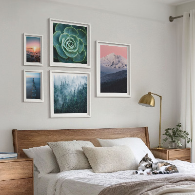 Galeria obrazów na ścianę Krajobrazy góry morza boho