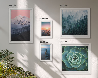 Galeria obrazów na ścianę Krajobrazy góry morza boho