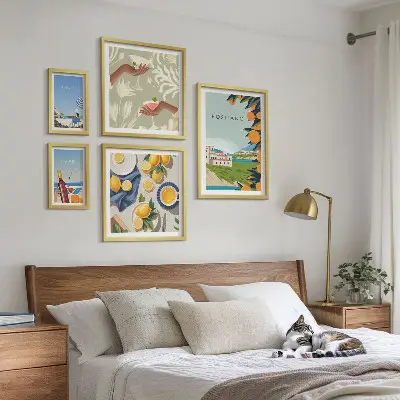 Galeria obrazów na ścianę włoskie wakacje w Amalfi i na Capri