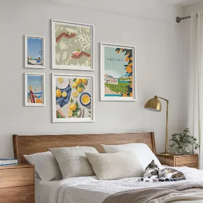 Galeria obrazów na ścianę włoskie wakacje w Amalfi i na Capri
