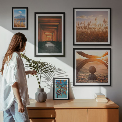 Galeria obrazów na ścianę Spokojne krajobrazy zen natury
