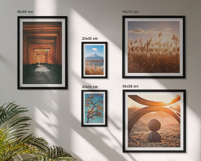 Galeria obrazów na ścianę Spokojne krajobrazy zen natury