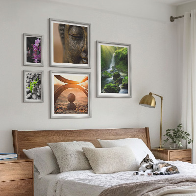 Galeria obrazów na ścianę Harmonia natury minimalistycznie