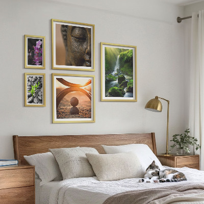 Galeria obrazów na ścianę Harmonia natury minimalistycznie