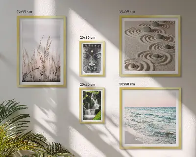 Obraz na ścianę Galeria motyw relaksującej natury zen z wodą