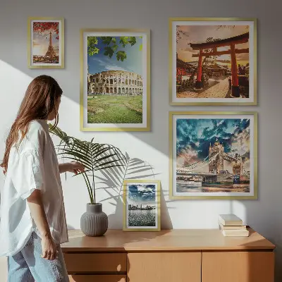 Ikony architektury świata galeria obrazów na ścianę