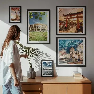 Ikony architektury świata galeria obrazów na ścianę