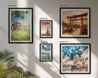 Ikony architektury świata galeria obrazów na ścianę