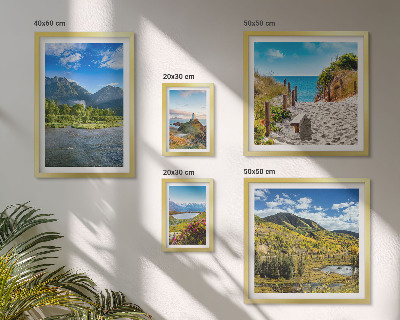 Galeria obrazów na ścianę Krajobrazy gór i plaż