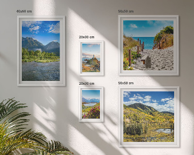 Galeria obrazów na ścianę Krajobrazy gór i plaż