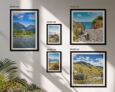 Galeria obrazów na ścianę Krajobrazy gór i plaż
