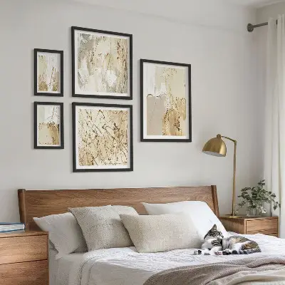 Galeria obrazów na ścianę abstrakcyjne nowoczesne tekstury