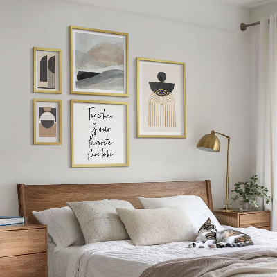 Galeria obrazów na ścianę Abstrakcyjne formy natury