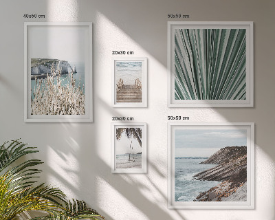 Galeria obrazów na ścianę Nadmorskie plaże tropiki