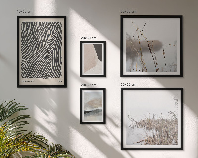Galeria obrazów na ścianę Minimalistyczna sztuka natura