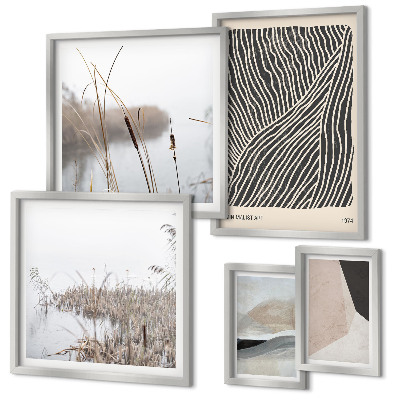 Galeria obrazów na ścianę Minimalistyczna sztuka natura