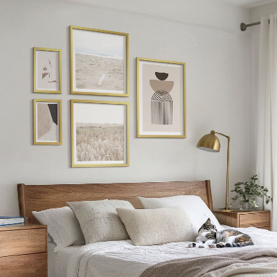 Galeria obrazów na ścianę Stylowe abstrakcje pejzaże