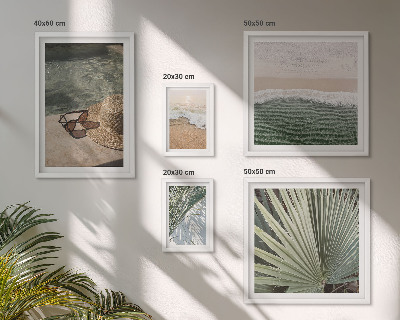 Galeria obrazów na ścianę Stylowe wakacyjne motywy wodne