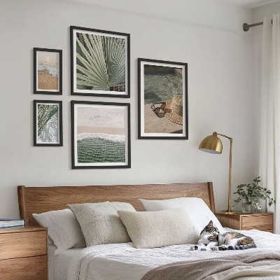 Galeria obrazów na ścianę Stylowe wakacyjne motywy wodne
