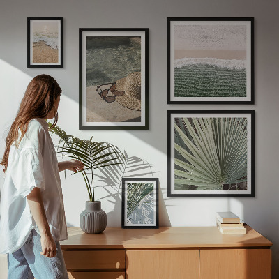 Galeria obrazów na ścianę Stylowe wakacyjne motywy wodne