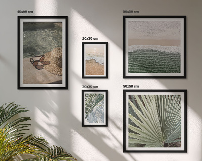 Galeria obrazów na ścianę Stylowe wakacyjne motywy wodne