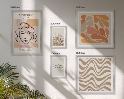 Galeria obrazów na ścianę Styl nowoczesny abstrakcyjny