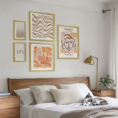 Galeria obrazów na ścianę Styl nowoczesny abstrakcyjny