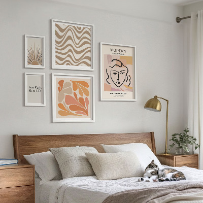 Galeria obrazów na ścianę Styl nowoczesny abstrakcyjny