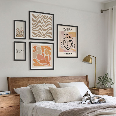 Galeria obrazów na ścianę Styl nowoczesny abstrakcyjny