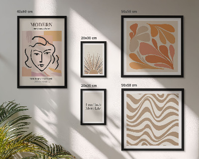 Galeria obrazów na ścianę Styl nowoczesny abstrakcyjny