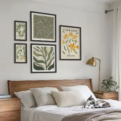 Galeria obrazów na ścianę nowoczesne motywy roślinne