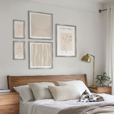 Galeria obrazów na ścianę Minimalistyczne formy piękna