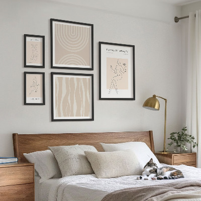 Galeria obrazów na ścianę Minimalistyczne formy piękna