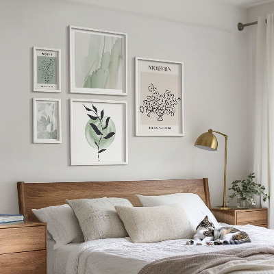 Zestaw obrazów w ramie do galerii ściennej Nowoczesne minimalistyczne dekoracje