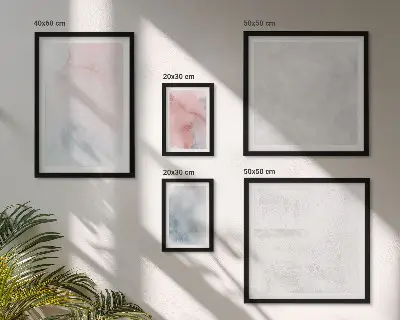 Pastelowe akwarele tekstury galeria obrazów na ścianę