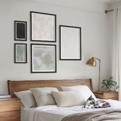 Galeria obrazów na ścianę Kolory eleganckich struktur kamiennych