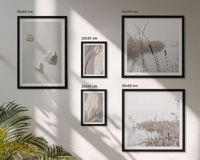 Galeria obrazów na ścianę Zbliżenia struktury styl boho