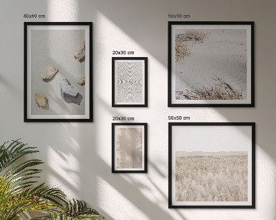 Dekoracja ścienna zestaw obrazów Boho tekstury naturalne