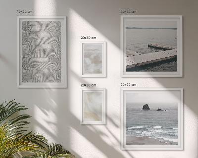 Zestaw obrazów w ramie do galerii ściennej Abstrakcja design nowoczesne tekstury
