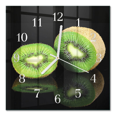 Zegar ścienny kwadratowy Kiwi