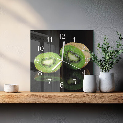 Zegar ścienny kwadratowy Kiwi