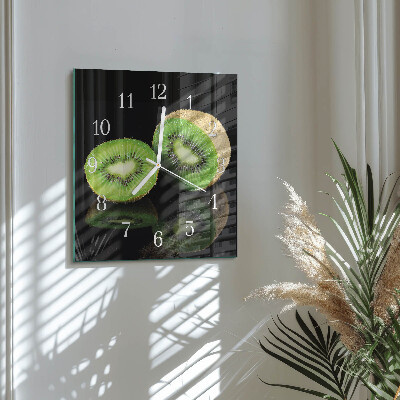 Zegar ścienny kwadratowy Kiwi