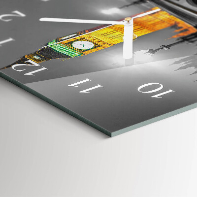 Zegar ścienny kwadratowy Big Ben