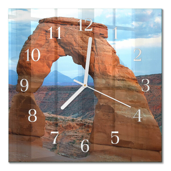 Zegar ścienny bez tykania Wielki Kanion