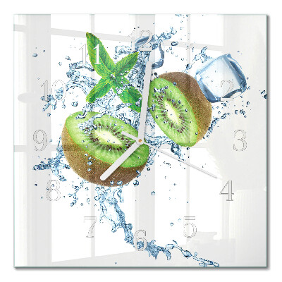 Kwadratowy zegar Kiwi