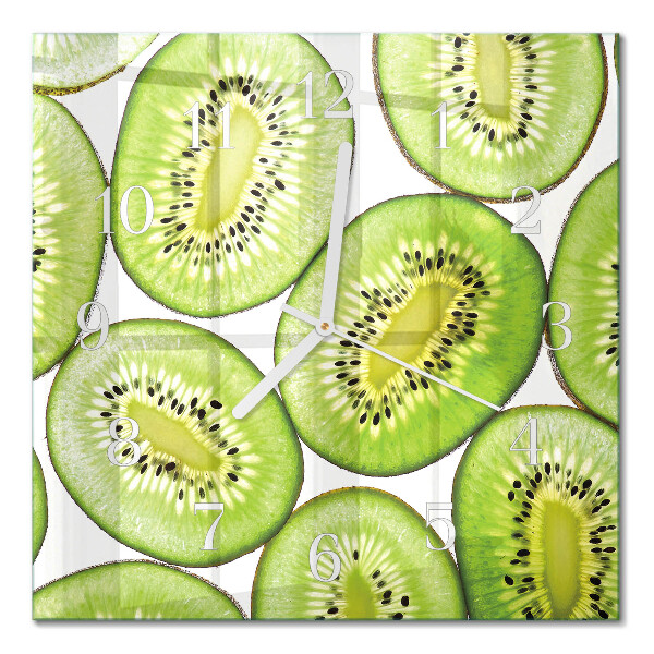 Zegar ścienny bez tykania Kiwi